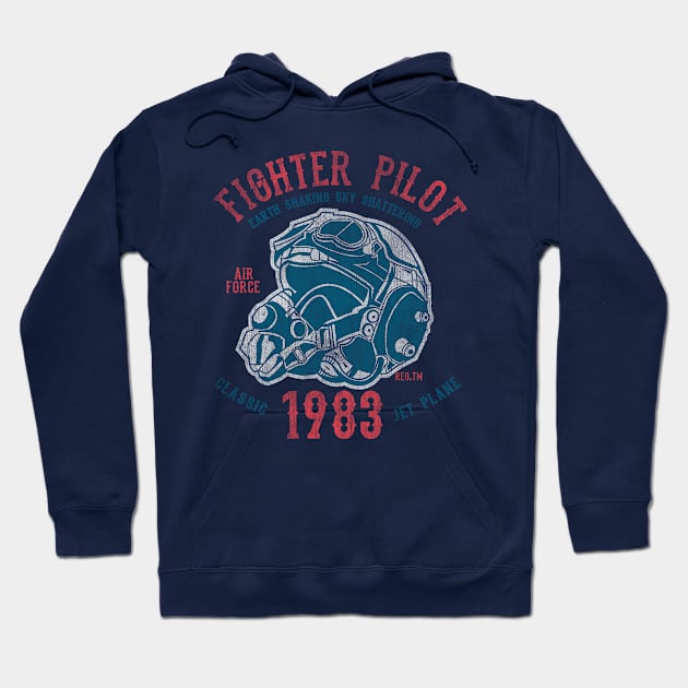 Fighter Pilot Hoodie by Rebus28